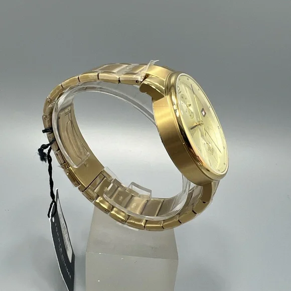 Tommy Hilfiger Gold Tone Multi DialQuartz Watch